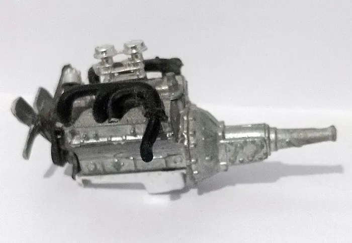 Motor carro V8 em  Miniatura 1/24 com 