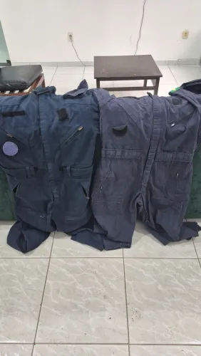 Macacões de Trabalho Azul Marinho