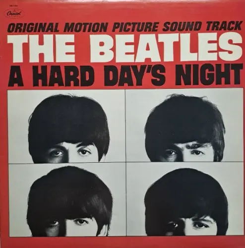 LP The Beatles - Hard Days Night - Importado