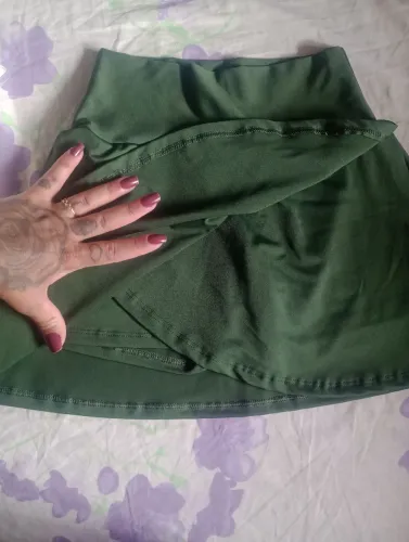 Saia verde p feminina nova loja virtual