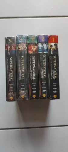1 a 5 temporada Supernatural DVD