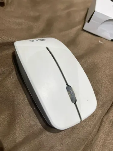 Mouse Sem Fio LG Original Branco + Dongle USB Novo