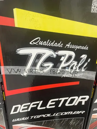 Calha de chuva vw virtus 18/20 4p instalado