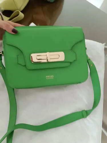 Bolsa de ombro Arezzo verde