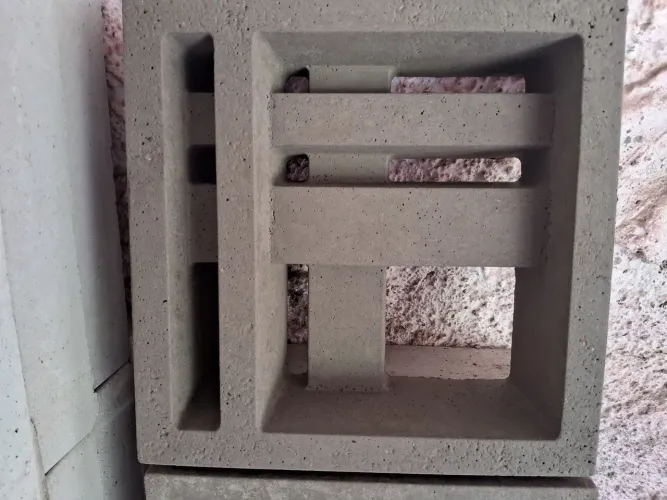 Cobogó 30x30 trançado 