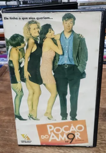 Filme em VHS Comédia Romântica - Poção do Amor n° 9 ( Sandra Bullock )
