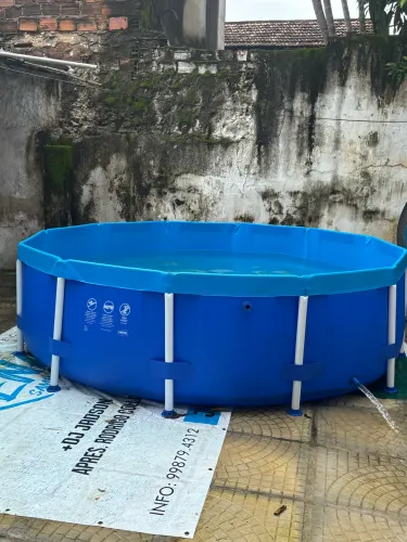 Piscina 4.500 + kit limpeza