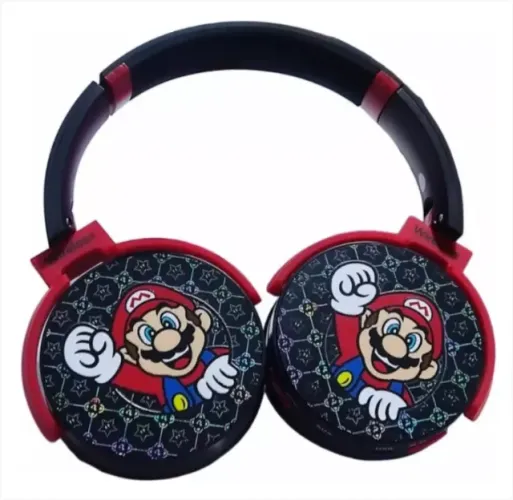 FONE DE OUVIDO BLUETOOTH SUPER MARIO MA-1