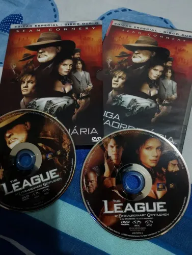 A Liga Extraordinária dvd edição especial dois disco faço Olx pay 
