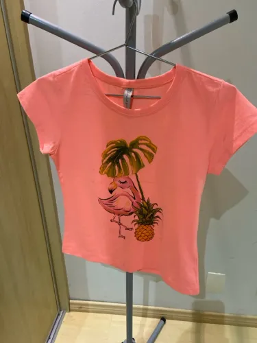 Camiseta Infantil Flamingo