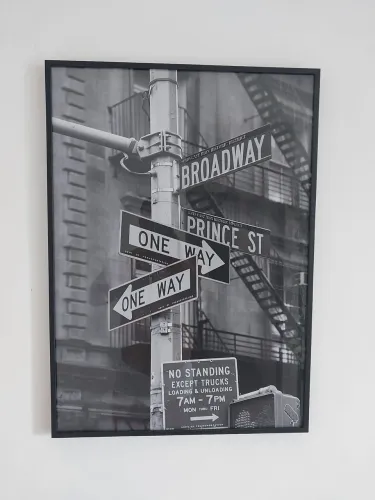 Quadro Decorativo Broadway - Nova York