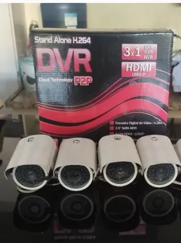 DVR Stand Alone com 4 câmeras