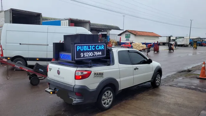 Carro de som com painel de led para Curitiba e região metropolitana