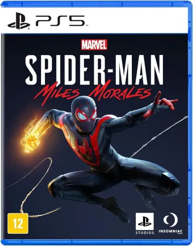 Jogo Spiderman Miles Morales game PS5 PlayStation