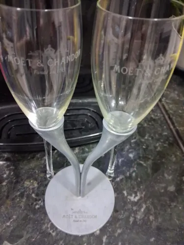 Antiguidade Taças com base Moët e Chandon
