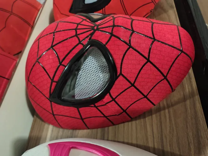 Máscara Espetácular Homem aranha, Nova. Som não tem a caixa