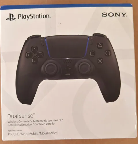 Lacrado joystick Controle PS5 DualSense camuflado ou Midnight Black Sony Sem Fio PS5 PC