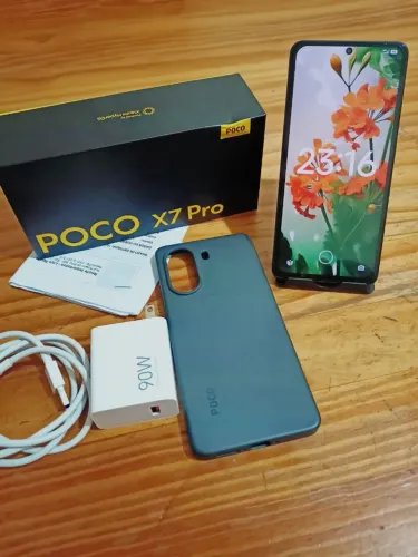 POCO X7PRO 256G COMPLETO COM NOTA 