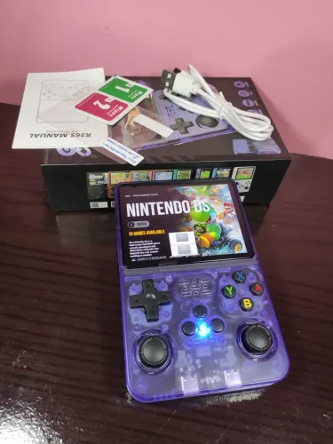 Game Console R36S Portátil (Novo a Pronta Entrega)