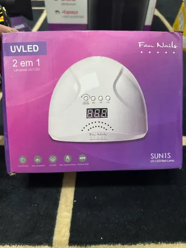 Cabine UV/LED 2 em 1 SUN1S - 48W Profissional 