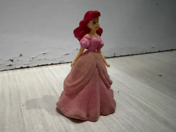 Miniatura boneca princesa ariel pequena sereia disney