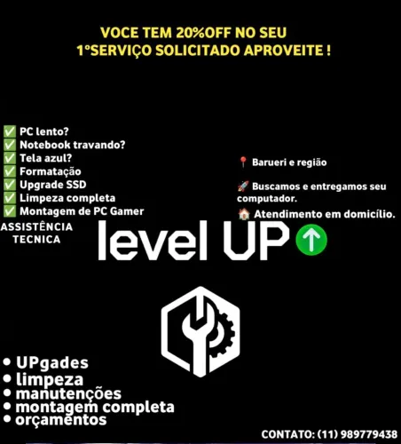 Assistência técnica para computador