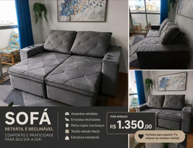 Sofa retrátil