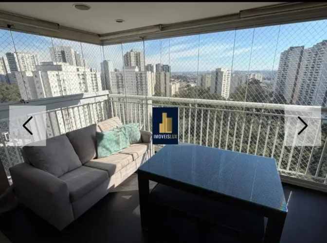 Apartamento mobiliado 107 m² com 2 suítes para venda e aluguel na Vila Andrade