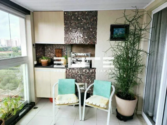 apartamento a venda Bairro Jardim com sacada gourmet