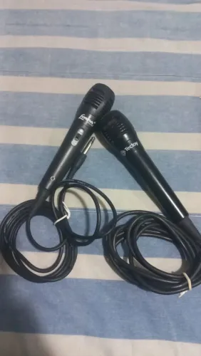 Microfones ?  tectoy e lenox com fio