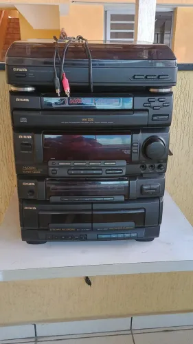 Micro system Aiwa Z-m 2500 no estado 