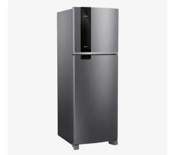 Refrigerador Brastenp dúplex inox 385L 127V MOD BRM46MK lacrado na caixa com garantia