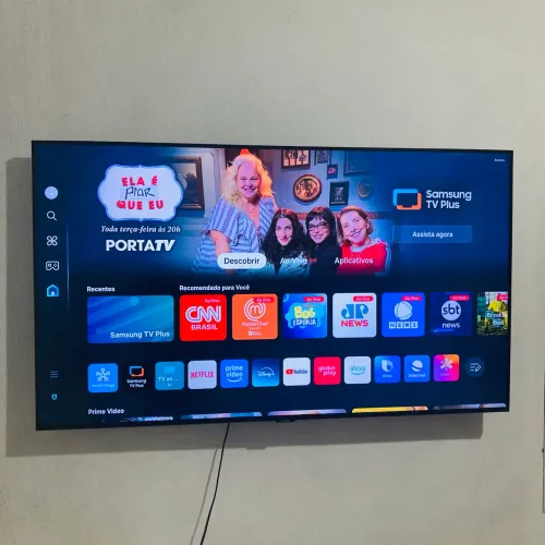 Tv smart 50 polegadas Samsung 4k com Xbox e Alexa