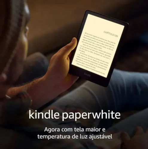 Kindle Paperwhite 16gb tela de 6,8"