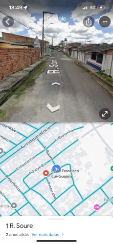 vendo terreno próx avenida independência no icui guajara