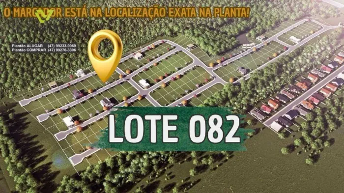 Terreno a Venda no mais novo loteamento cercado VALE DAS FIGUEIRAS em Gaspar SC