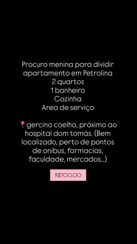 Dividir apartamento em petrolina
