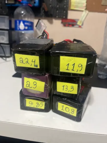 Mix baterias fpv 4 6s e 2 5s