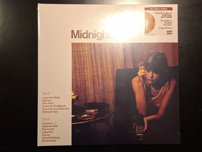 [VINIL LP] Taylor Swift Midnights Blood Moon Edition LACRADO