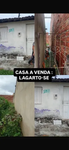 Casa para vender em Lagarto-Se 