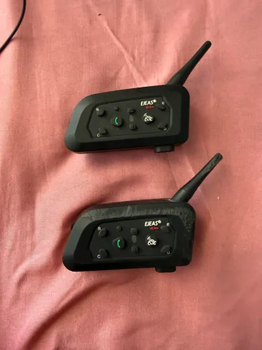 Par Intercomunicador Ejeas V6 Pro Em Bom Estado