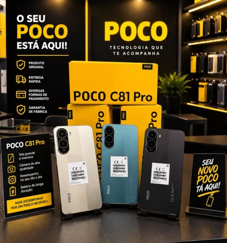 Celular Poco c81 Pro de 128gb 4ram