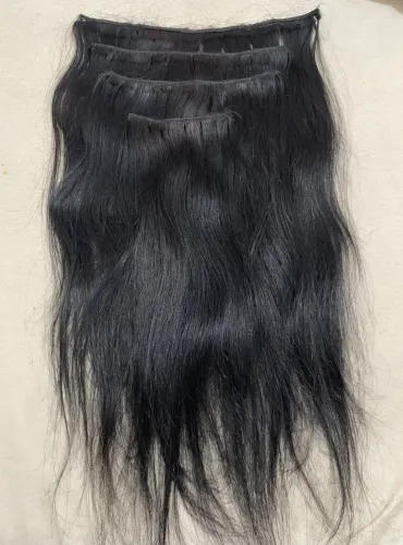 Vendo Cabelo Humano na tela!