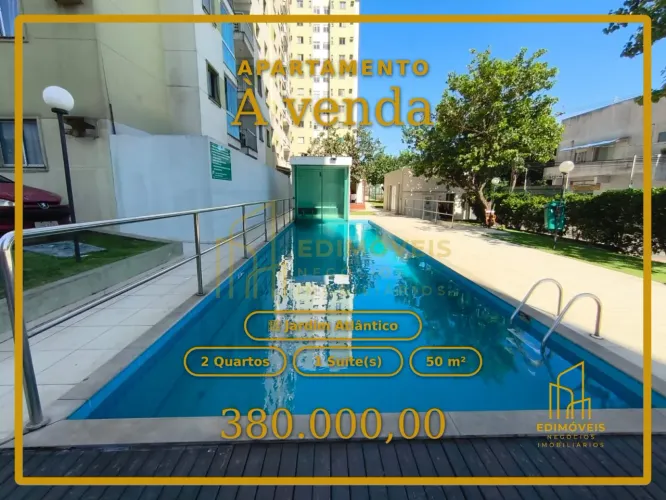 Incrível Apartamento no Jardim Atlântico Quintal Privativo e Lazer Completo
