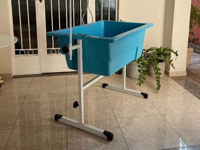 Banheira de fibra para petshop