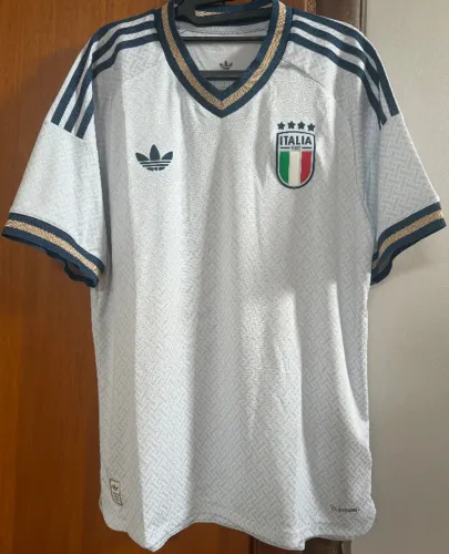 Camisa Itália Reserva Adidas Oficial Autêntica 2025 / 2026 versão Jogador