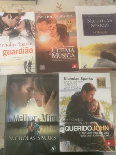 5 livros nicholas sparks