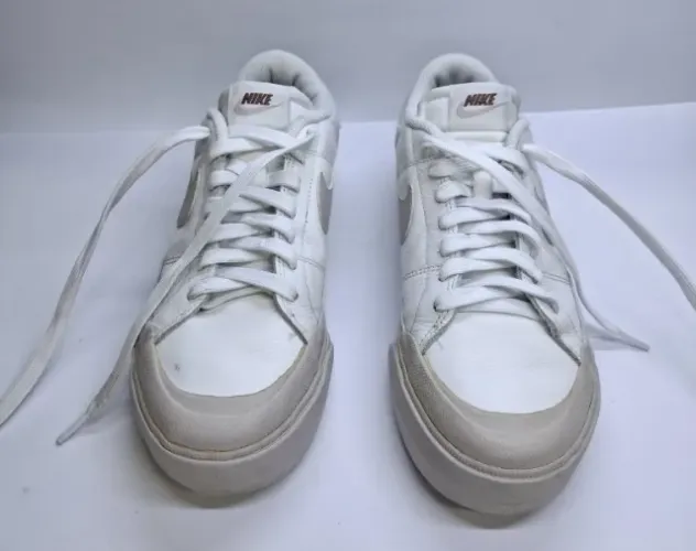 Tenis feminino Nike modelo Court Legacy Lift número 36 - Branco