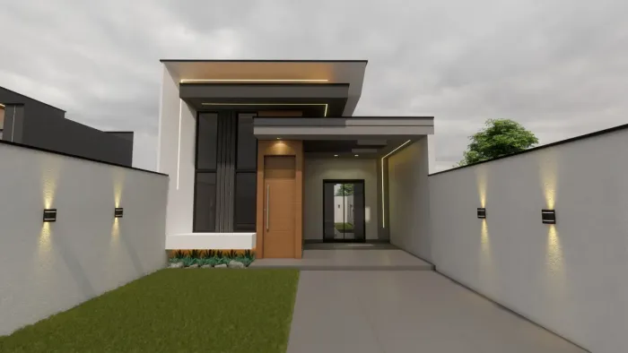 CASA MODERNA NACOES FAZENDA RIO GRANDE