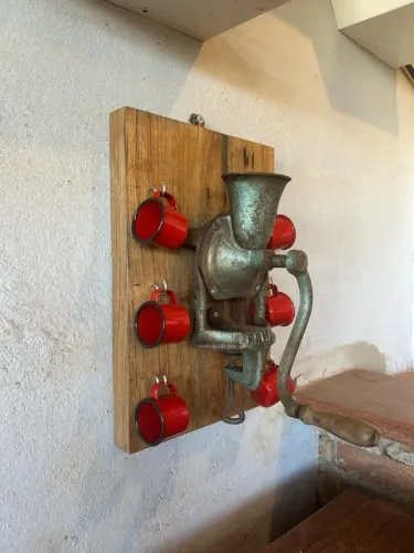 Moedor de Café 6 canecas decorativo